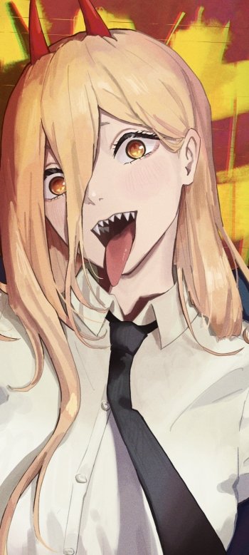 Power (Chainsaw Man) Anime Chainsaw Man Phone Wallpaper