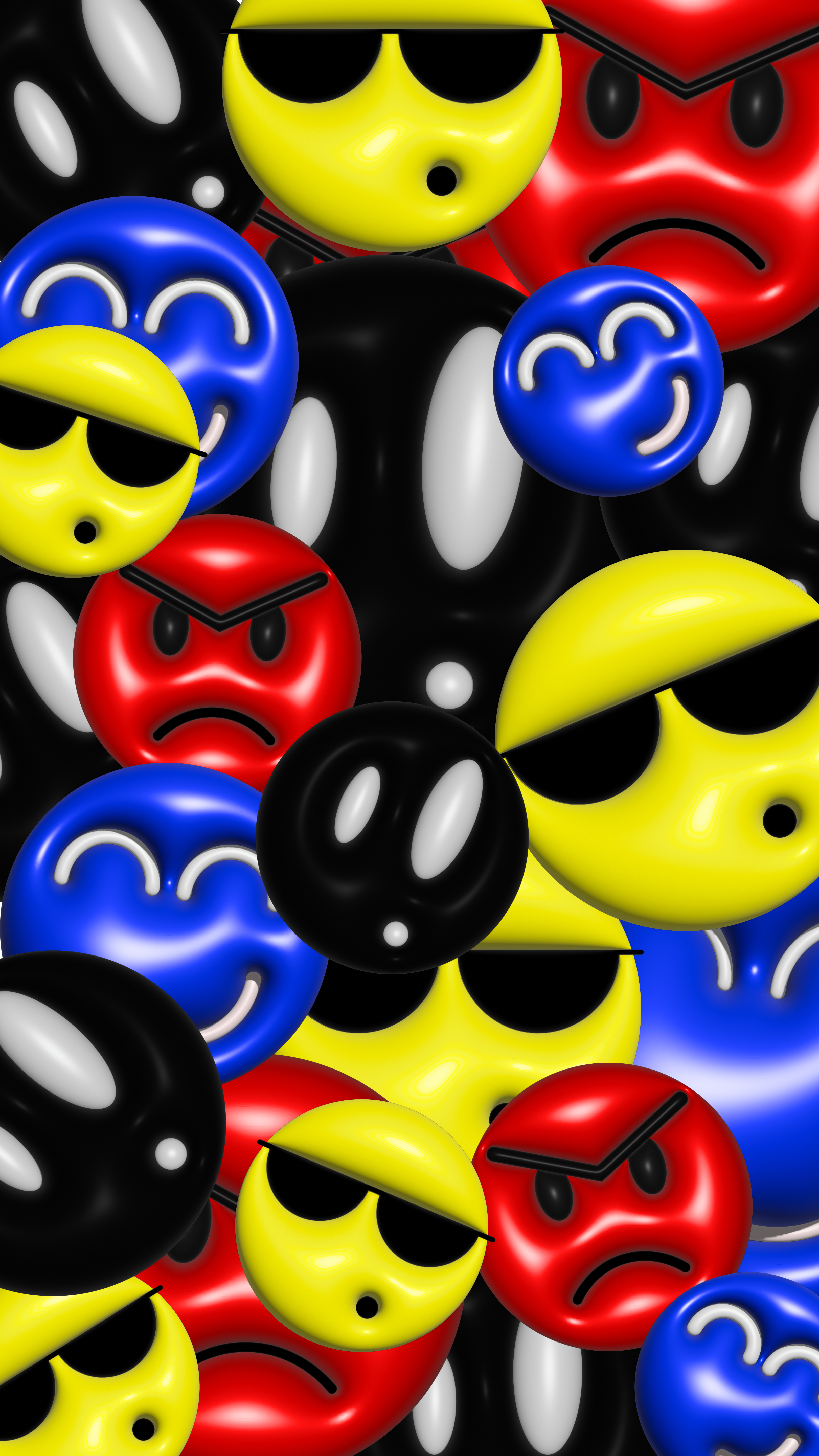 colorful emoji by JORSART