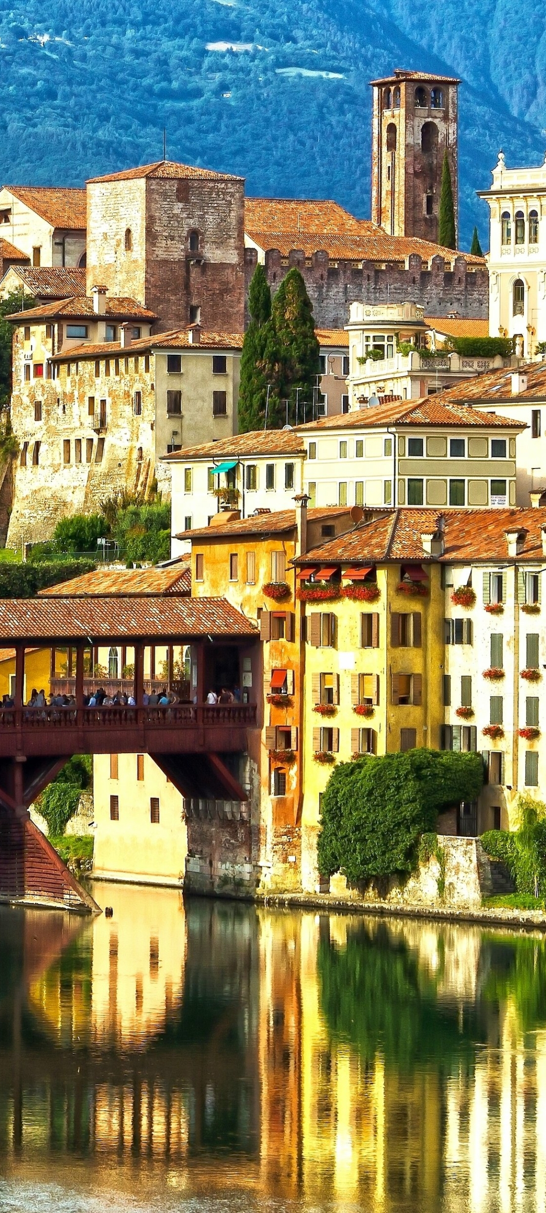 Mountain Village in Italy