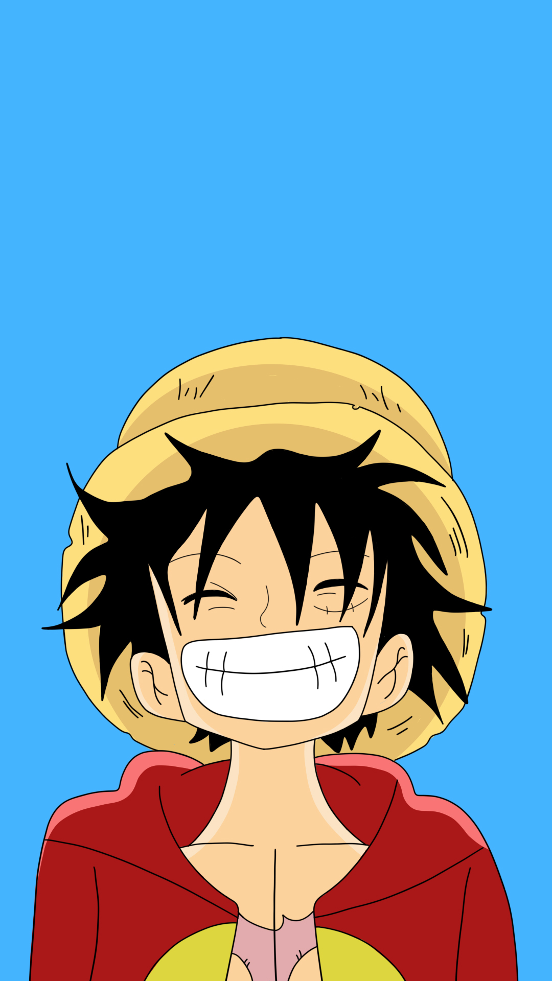 KID LUFFY BY SHANTO, animation, anime luffy, one piece, HD phone wallpaper  | Peakpx