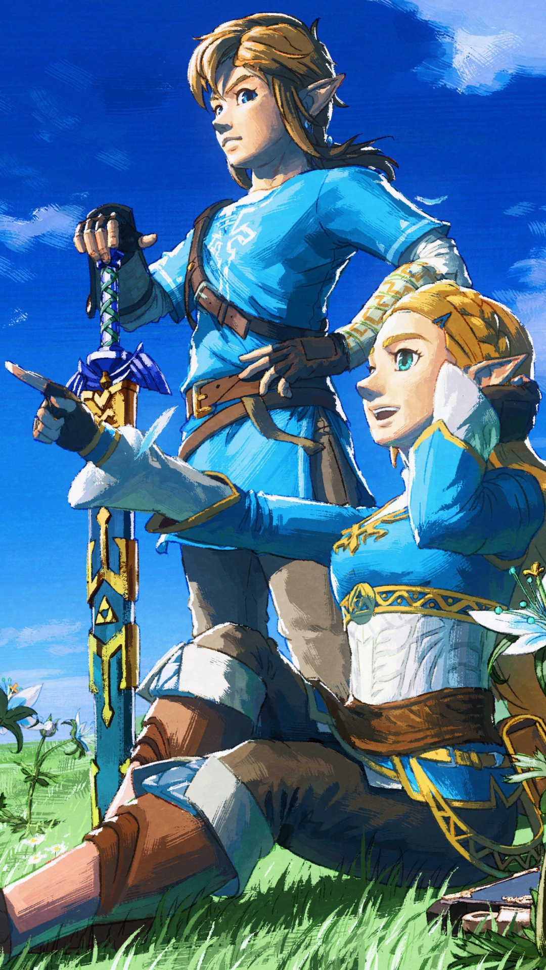 The Legend of Zelda: Breath of the Wild Phone Wallpaper