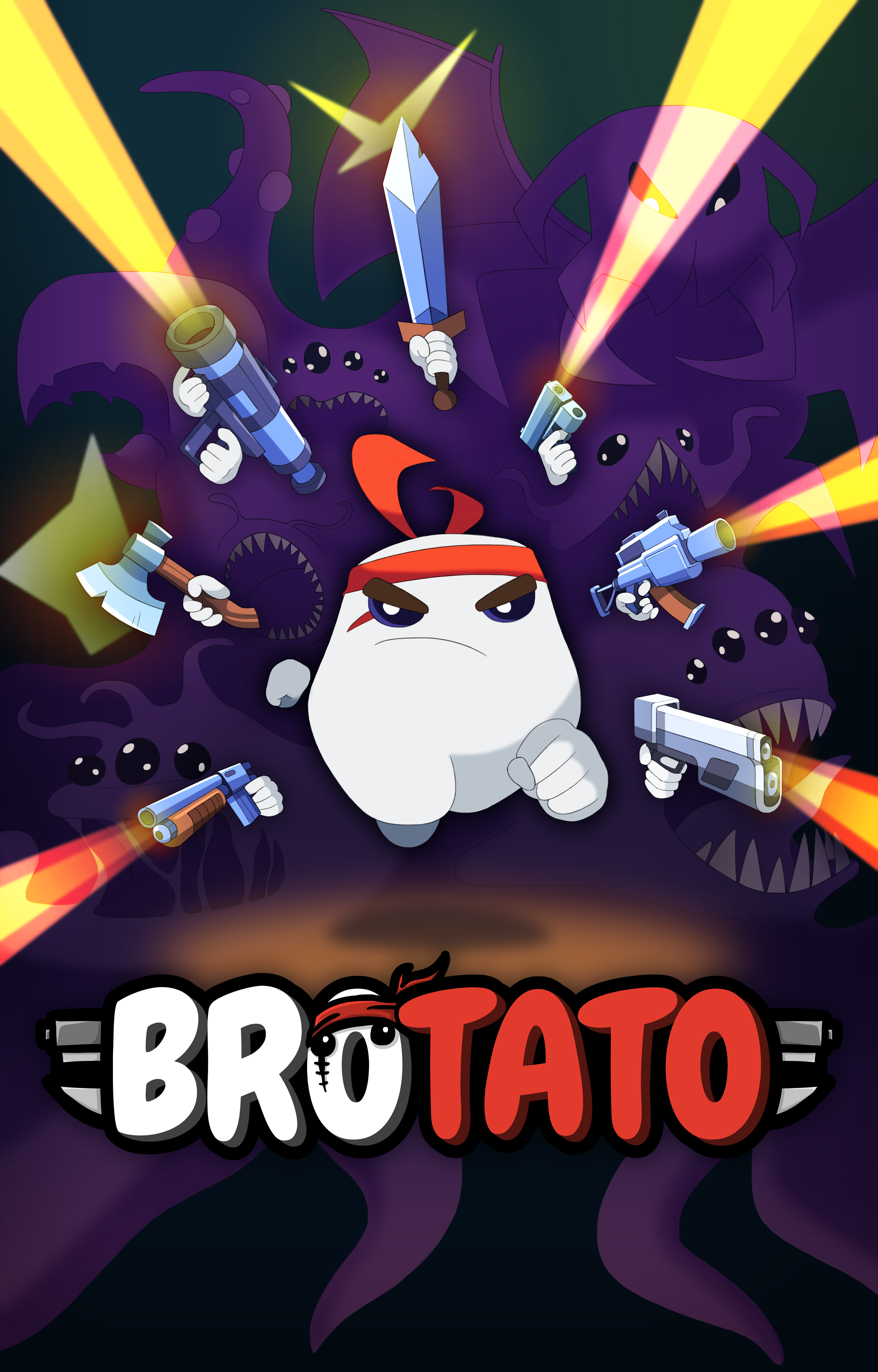 Brotato Game Wallpaper