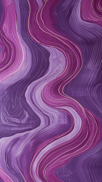 Abstract purple wave pattern phone wallpaper.