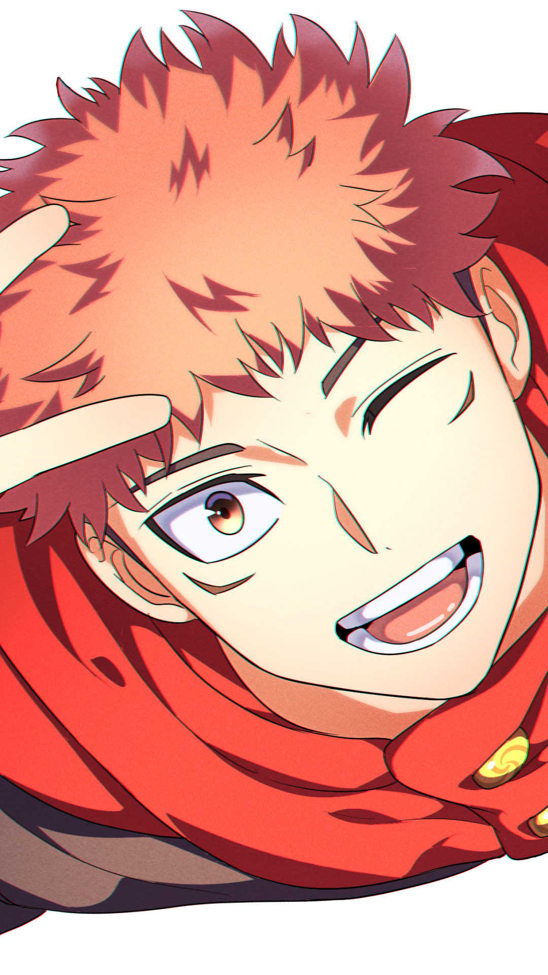 Download Yuji Itadori Anime Jujutsu Kaisen Phone Wallpaper