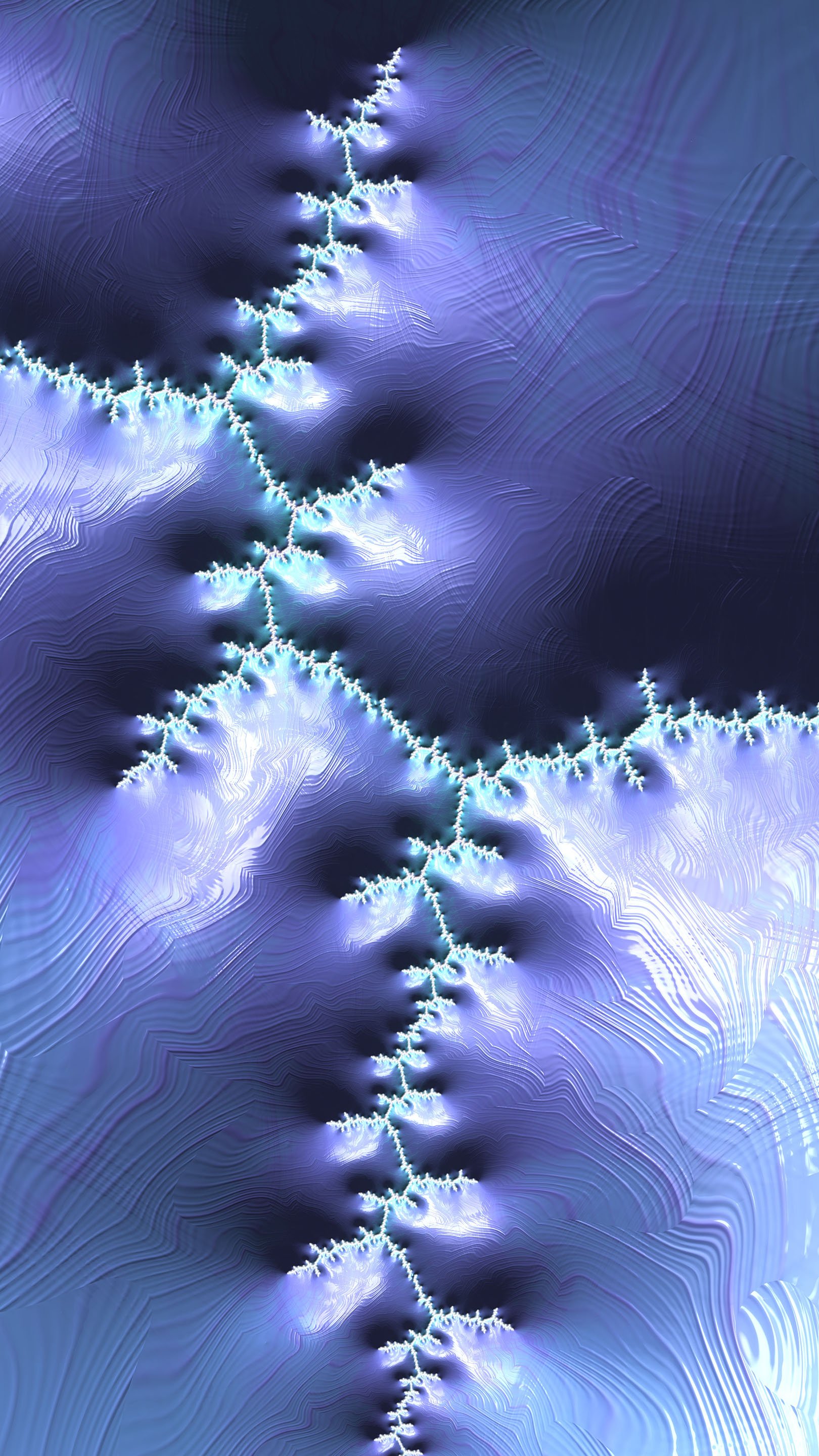 Trippy Psychedelic Fractal Wallpaper by Dr-Pen