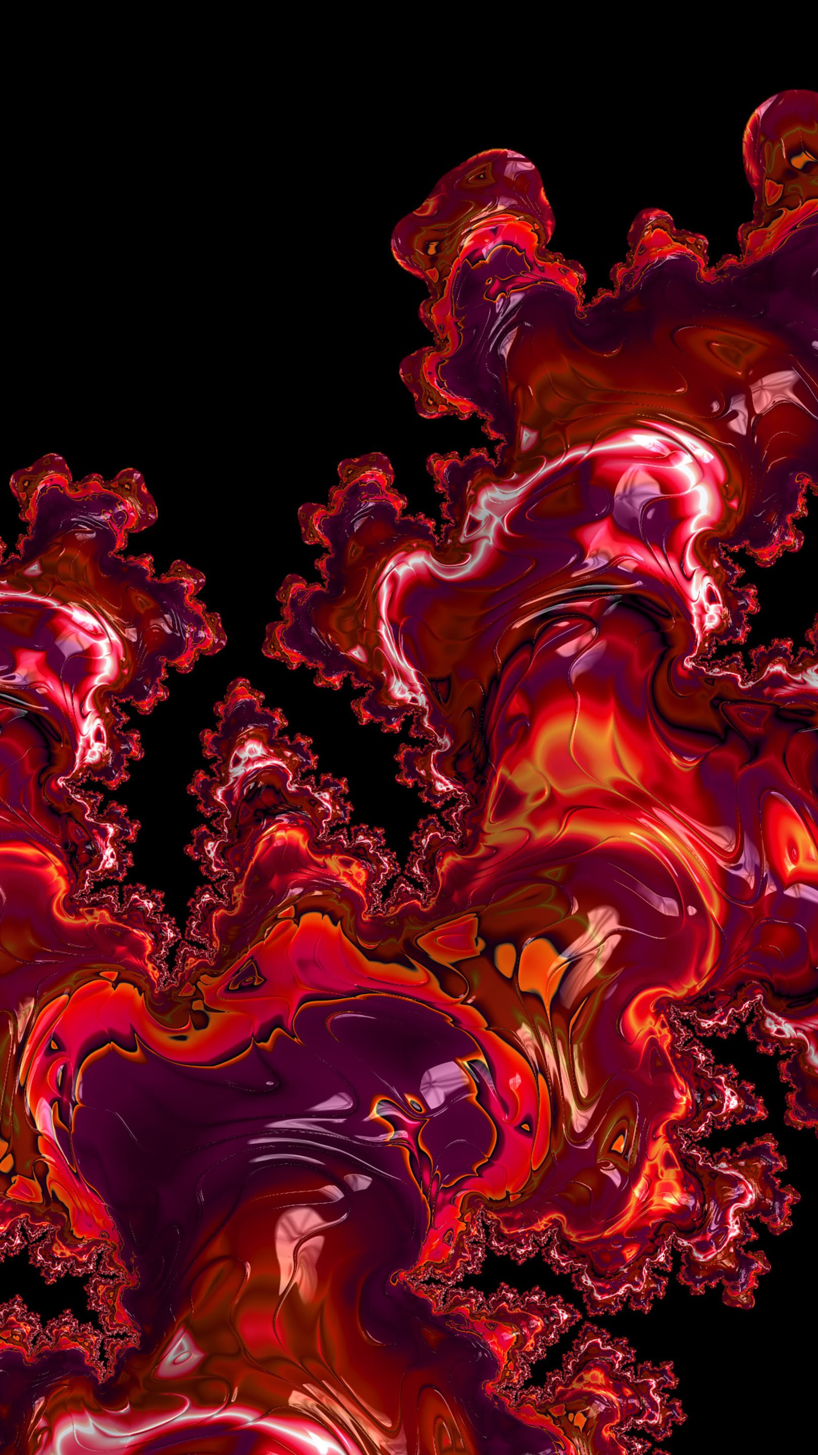 Trippy Psychedelic Fractal Wallpaper by Dr-Pen