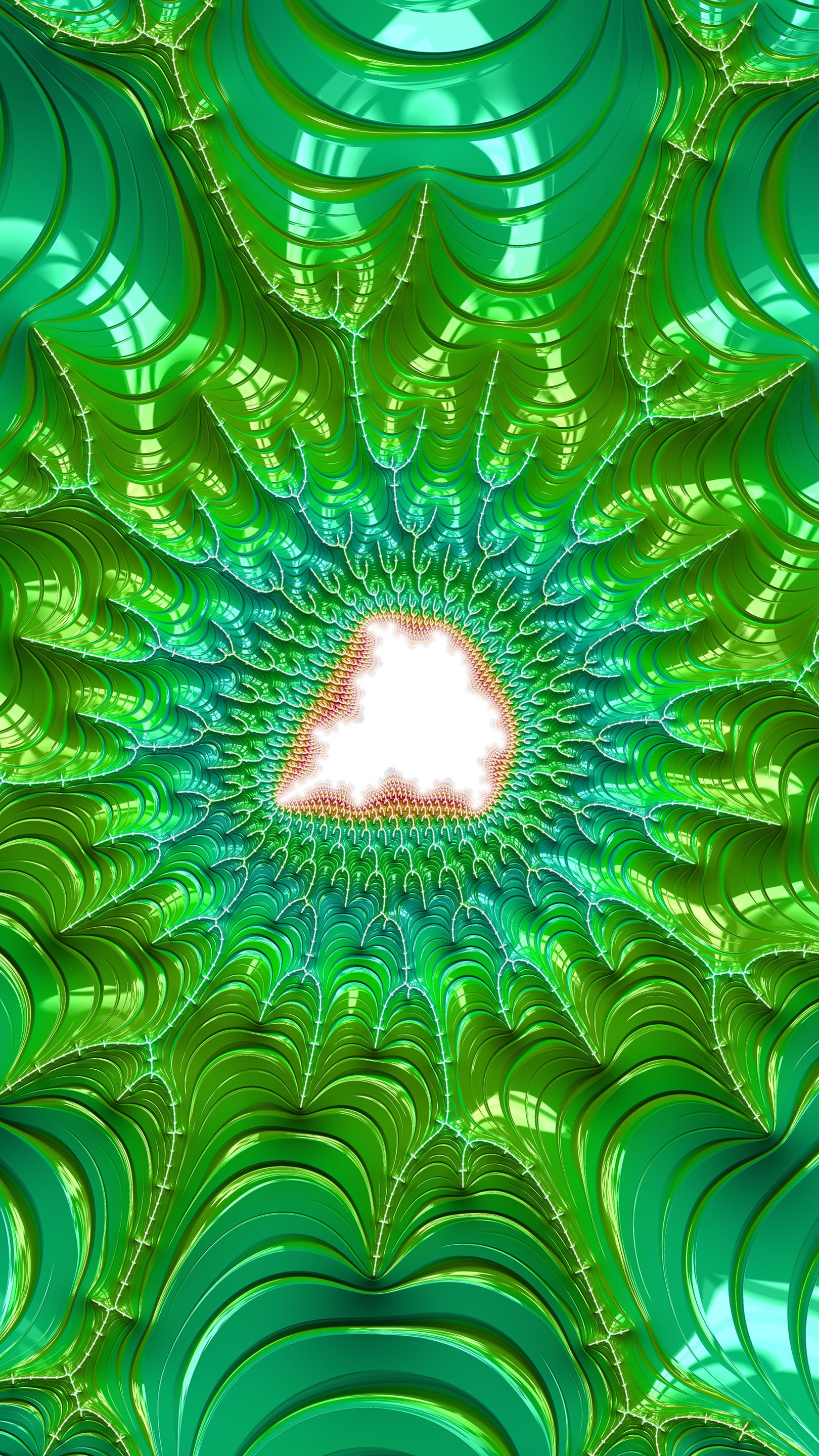 Trippy Psychedelic Fractal Wallpaper by Dr-Pen