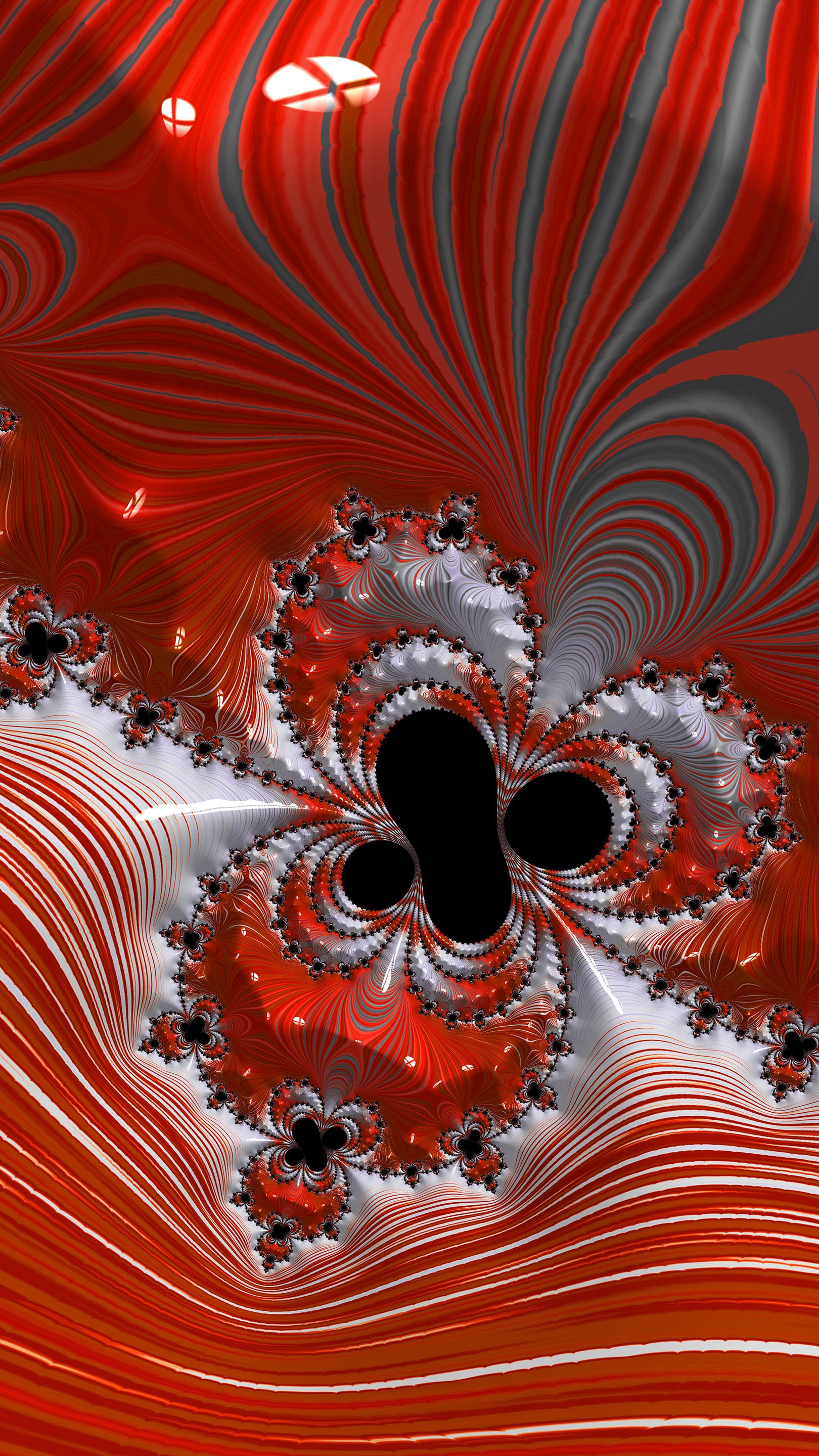 Trippy Psychedelic Fractal Wallpaper by Dr-Pen