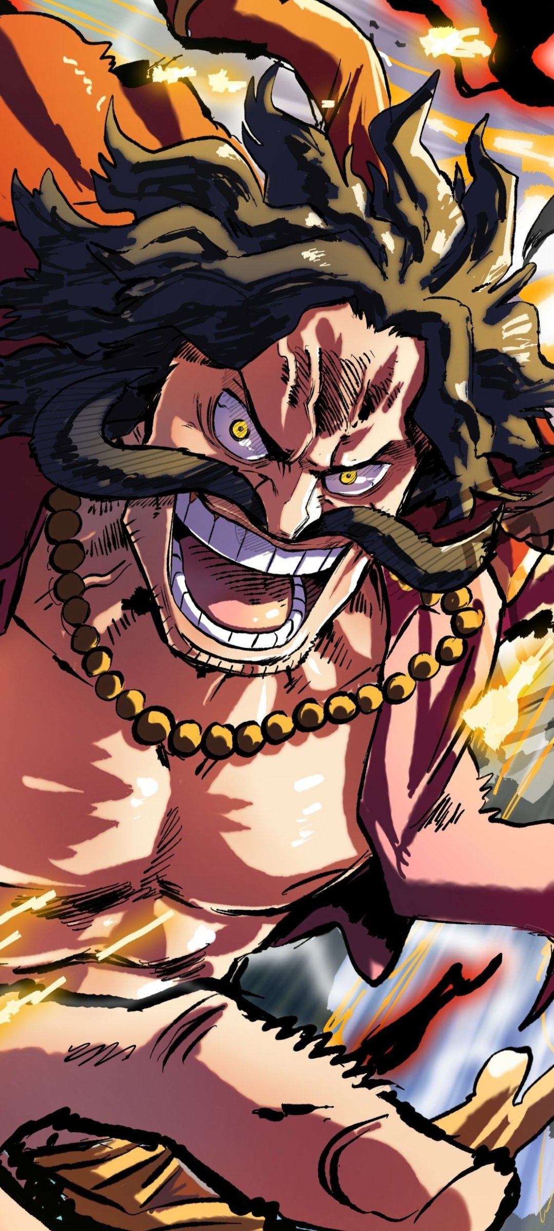 Download Gol D. Roger Anime One Piece Phone Wallpaper