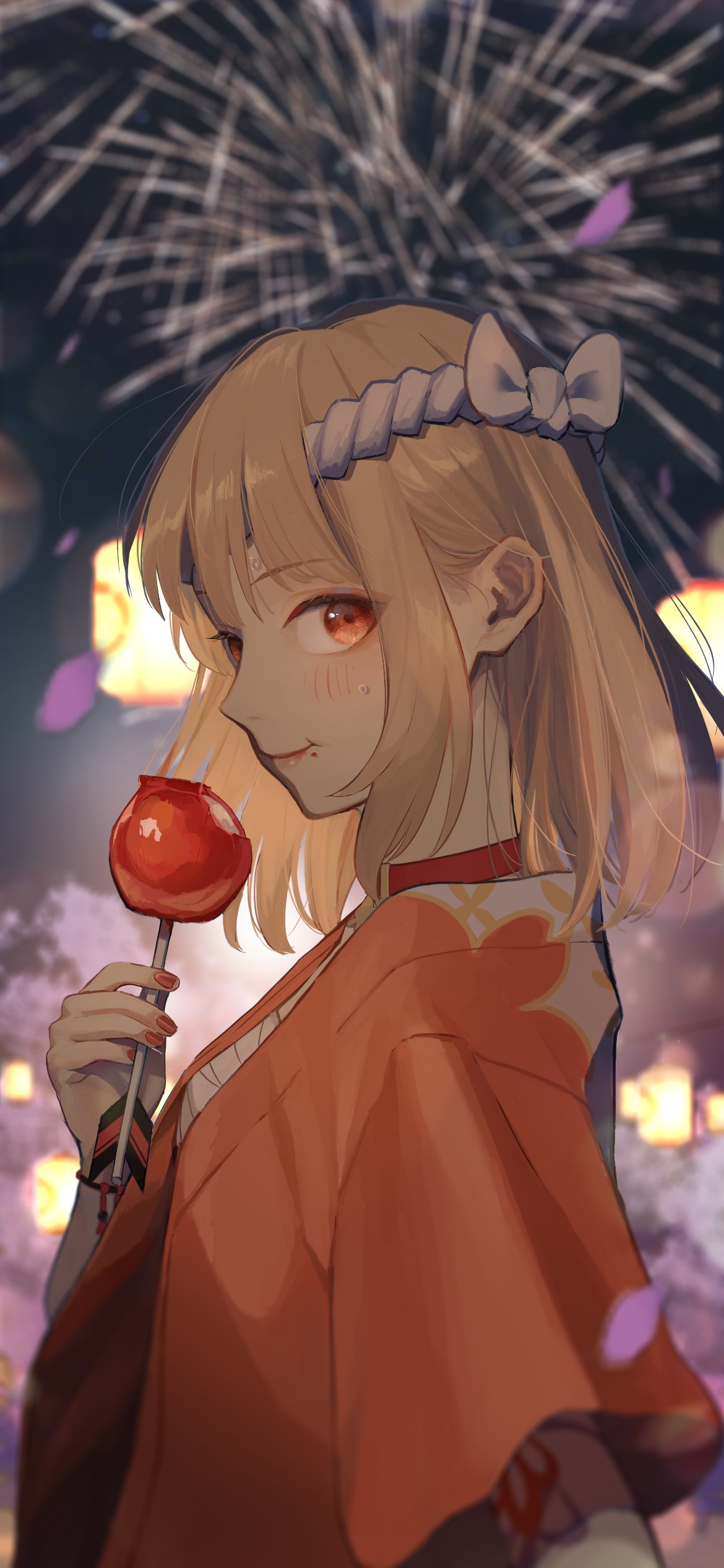 Download Genshin Impact Yoimiya (Genshin Impact) Phone Wallpaper