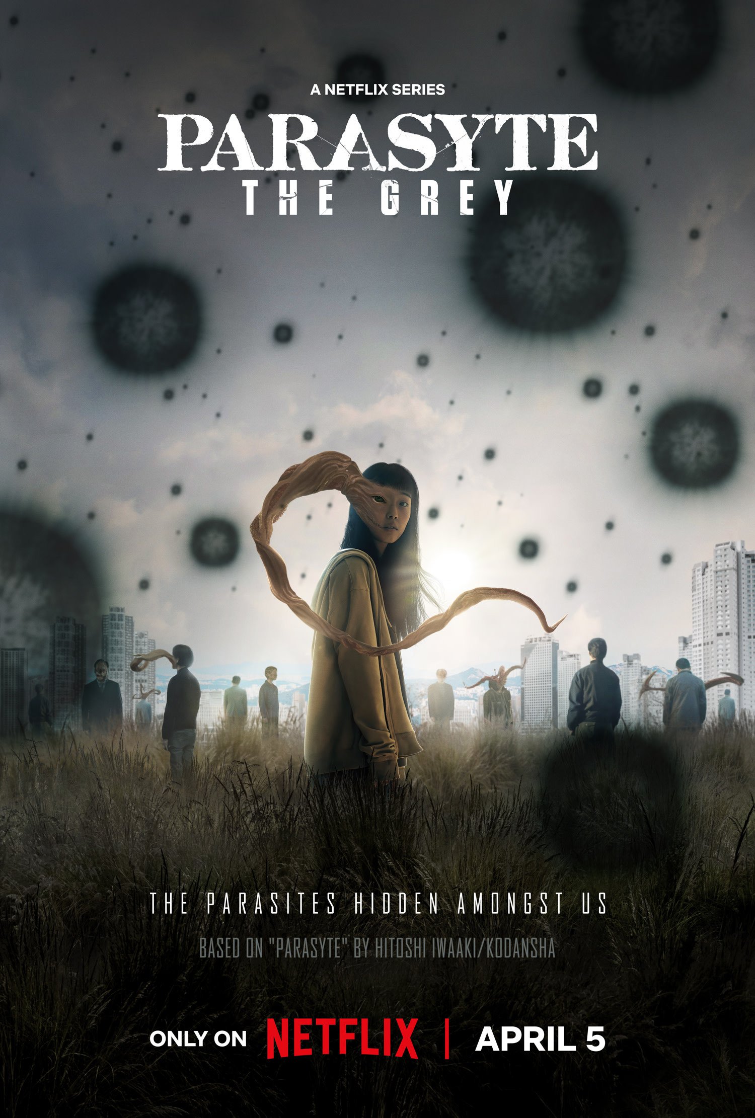 Download TV Show Parasyte: The Grey Phone Wallpaper