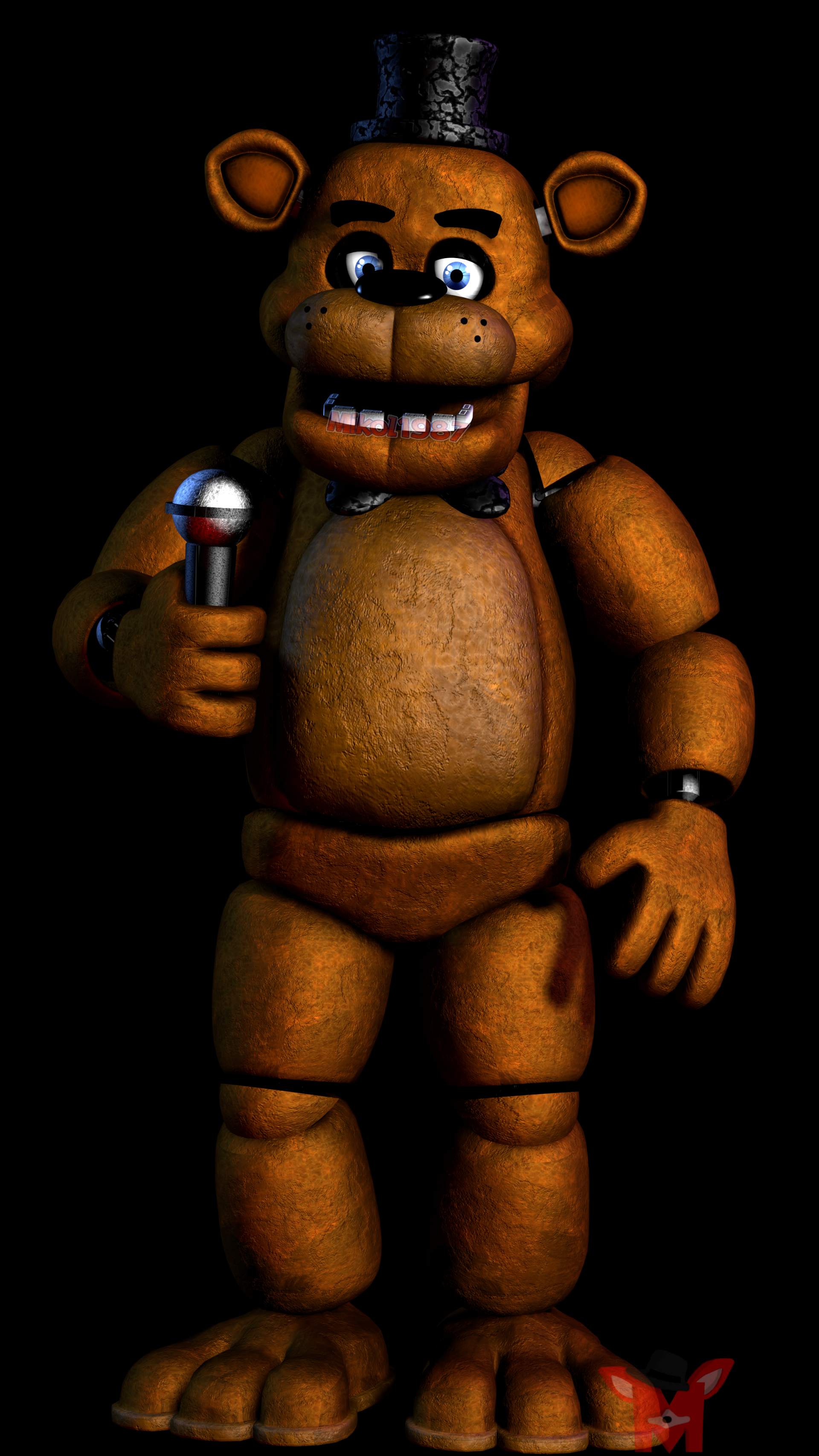 Download Fazbear Entertainment Freddy Fazbear's Pizza Classic Animatronics Original Animatronics Five Nights At Freddy's Phone Wallpaper