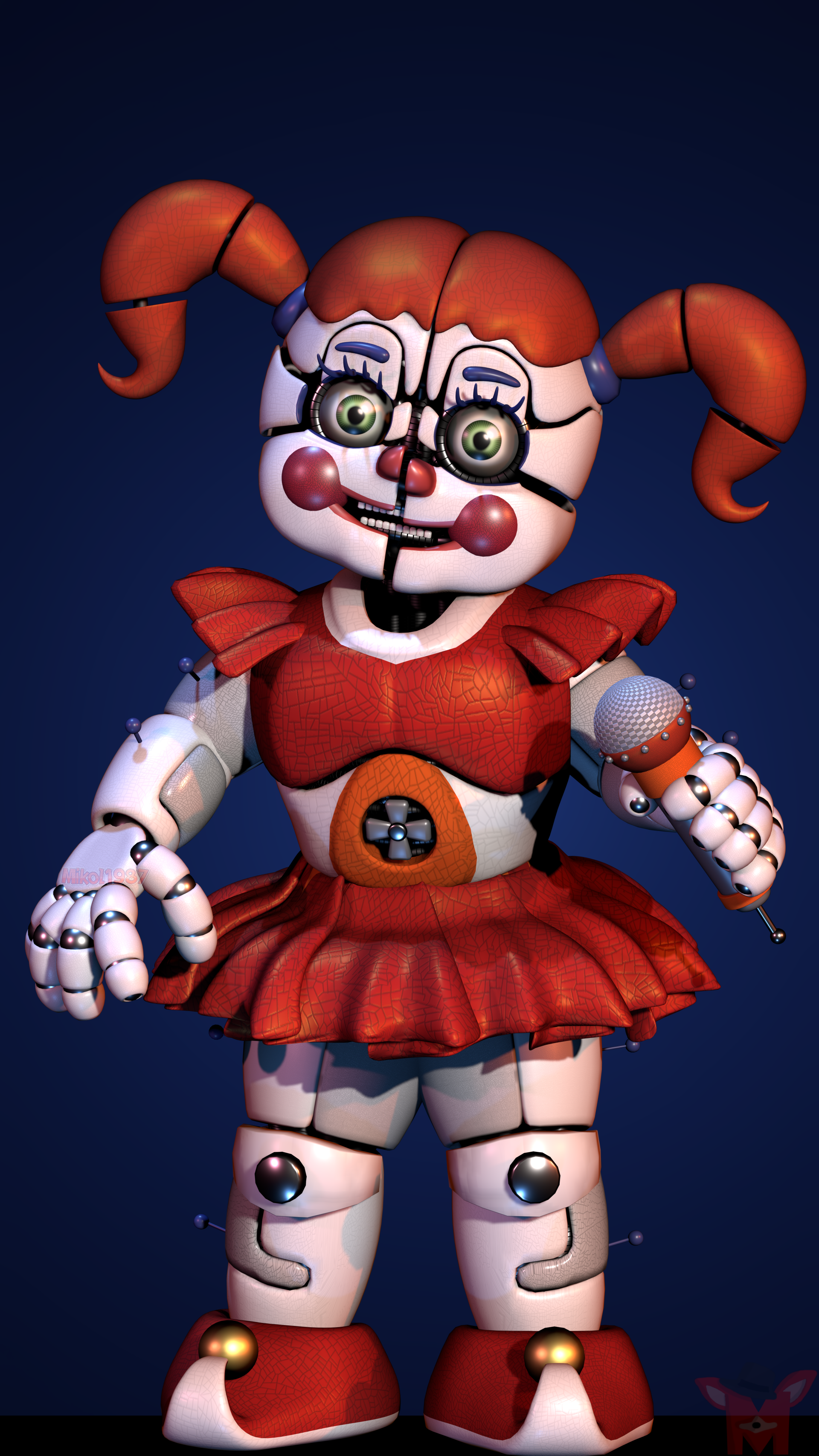 Download Five Nights At Freddy's: Sister Location Five Nights At Freddy's Phone Wallpaper