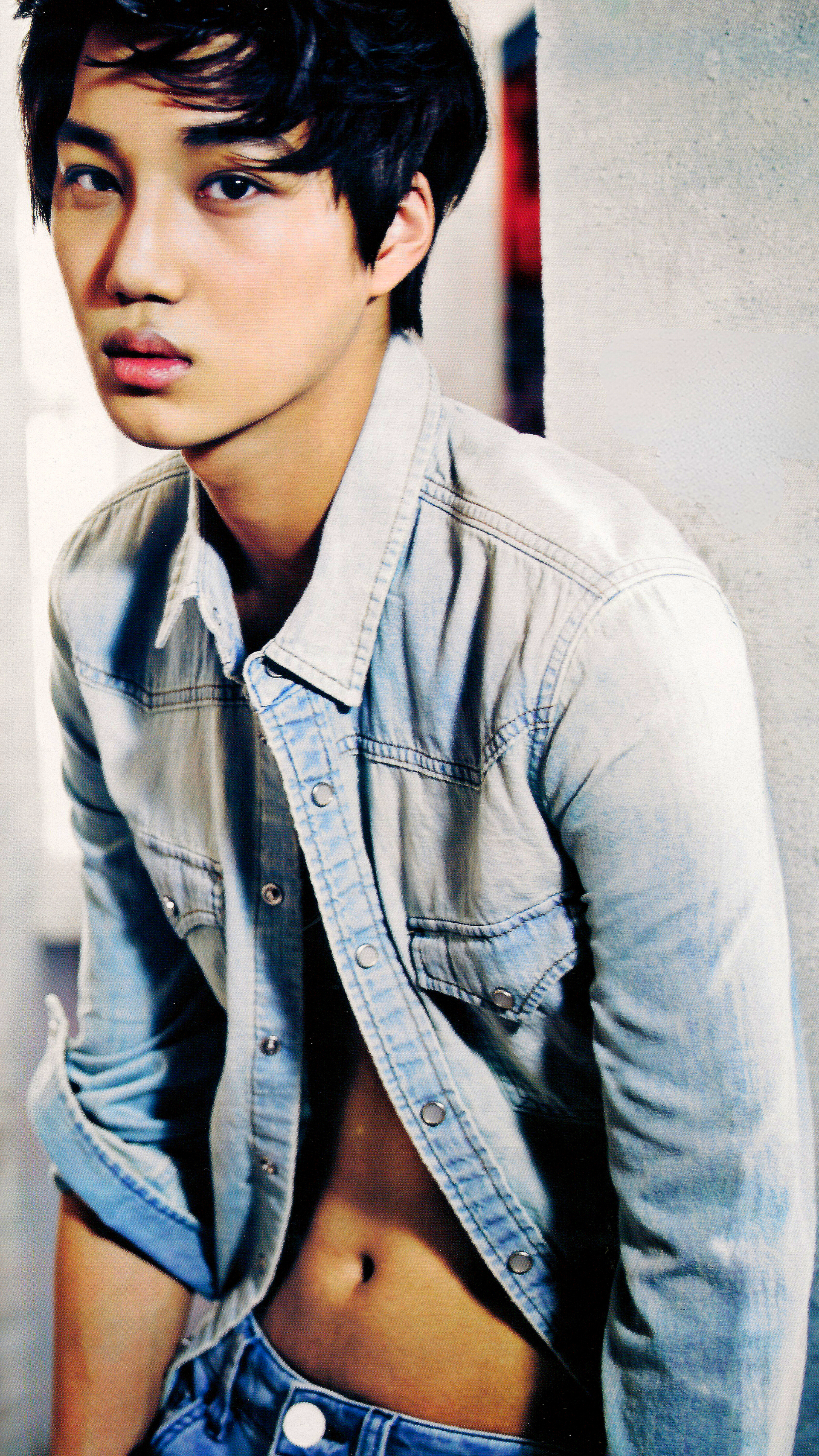 Download Kai (Exo) EXO Gq Magazine Photoshoot Phone Wallpaper