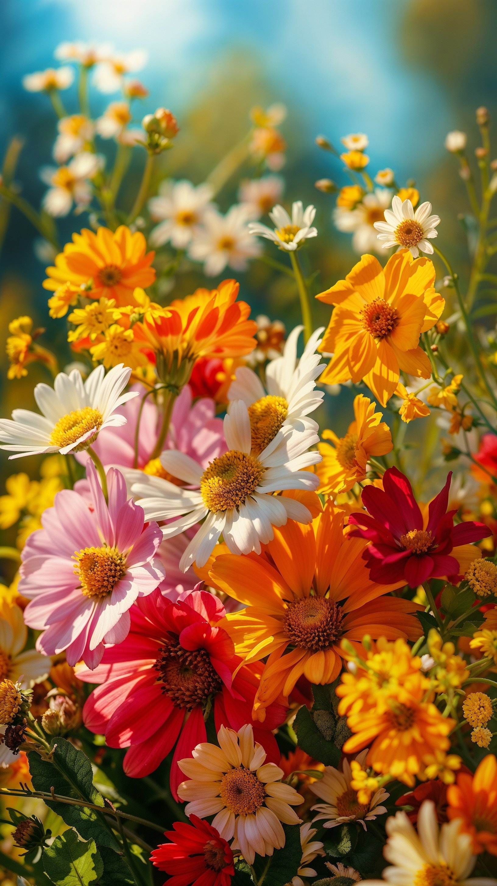 Download Summer Flower Phone Wallpaper by michaldunaj