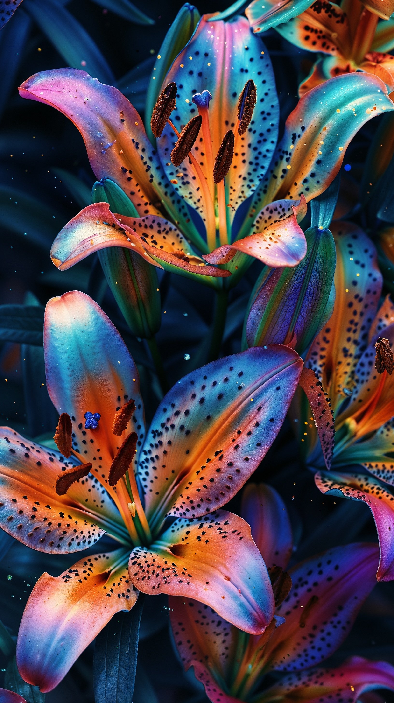 Download Flower Lily Phone Wallpaper by michaldunaj