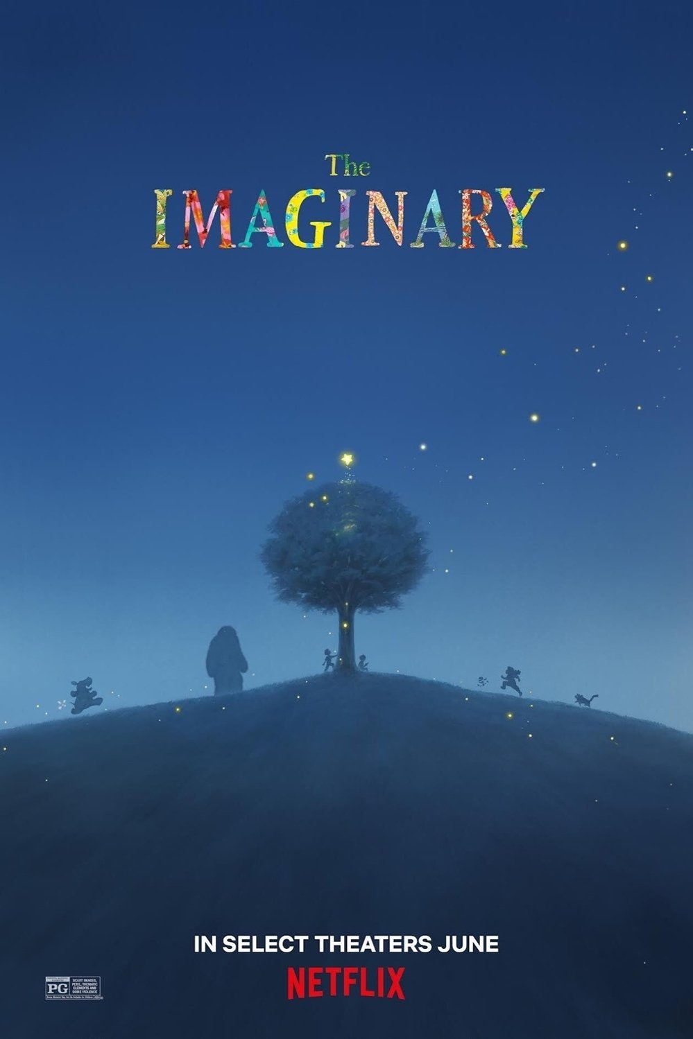 A captivating phone wallpaper featuring stunning visuals from The Imaginary (2023) by Studio Ponoc, showcasing the enchanting art style of modern anime.