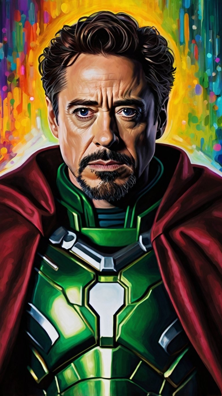 Robert Downey Jr. as Dr. Doom by INFER