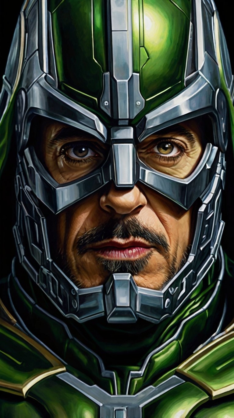 Robert Downey Jr. as Dr. Doom by INFER