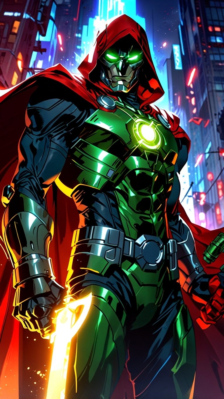 Robert Downey Jr. as Dr. Doom by INFER