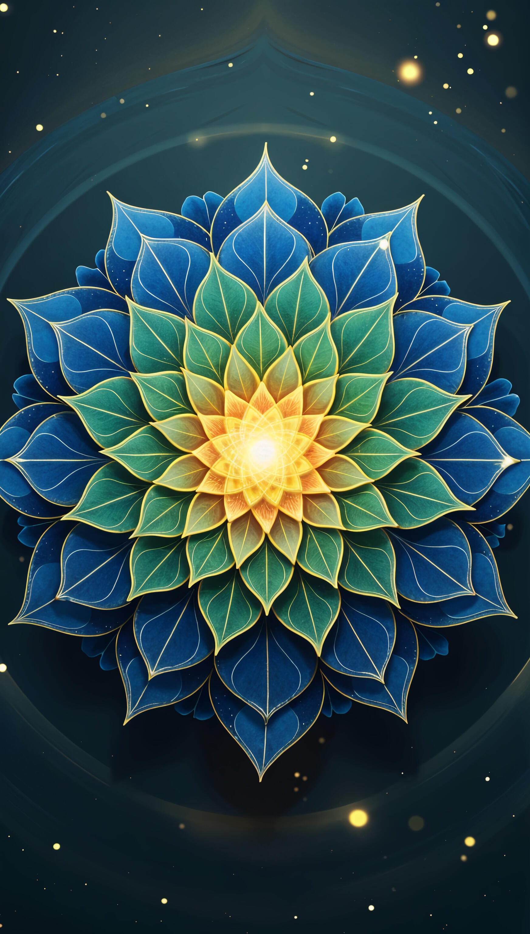 Celestial Lotus Harmony by AVImages