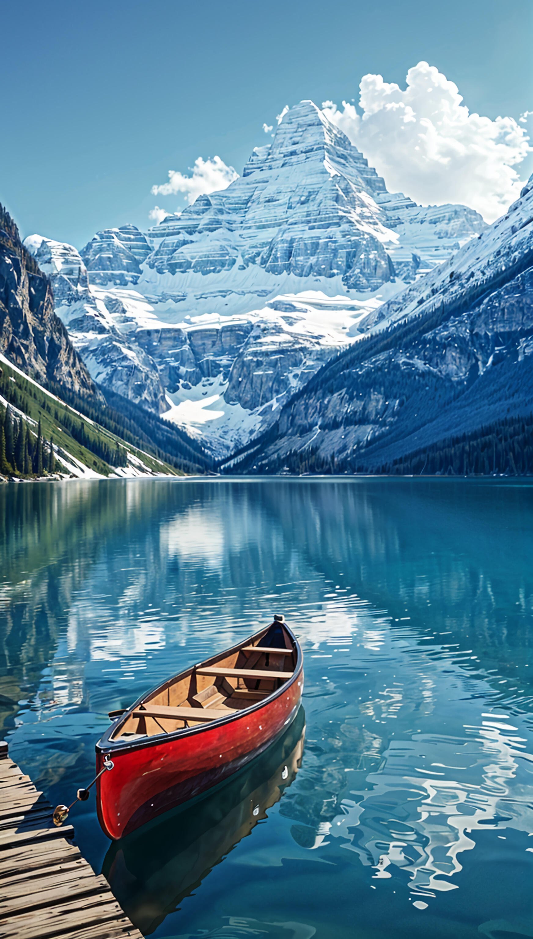 tranquil alpine escape by AVImages