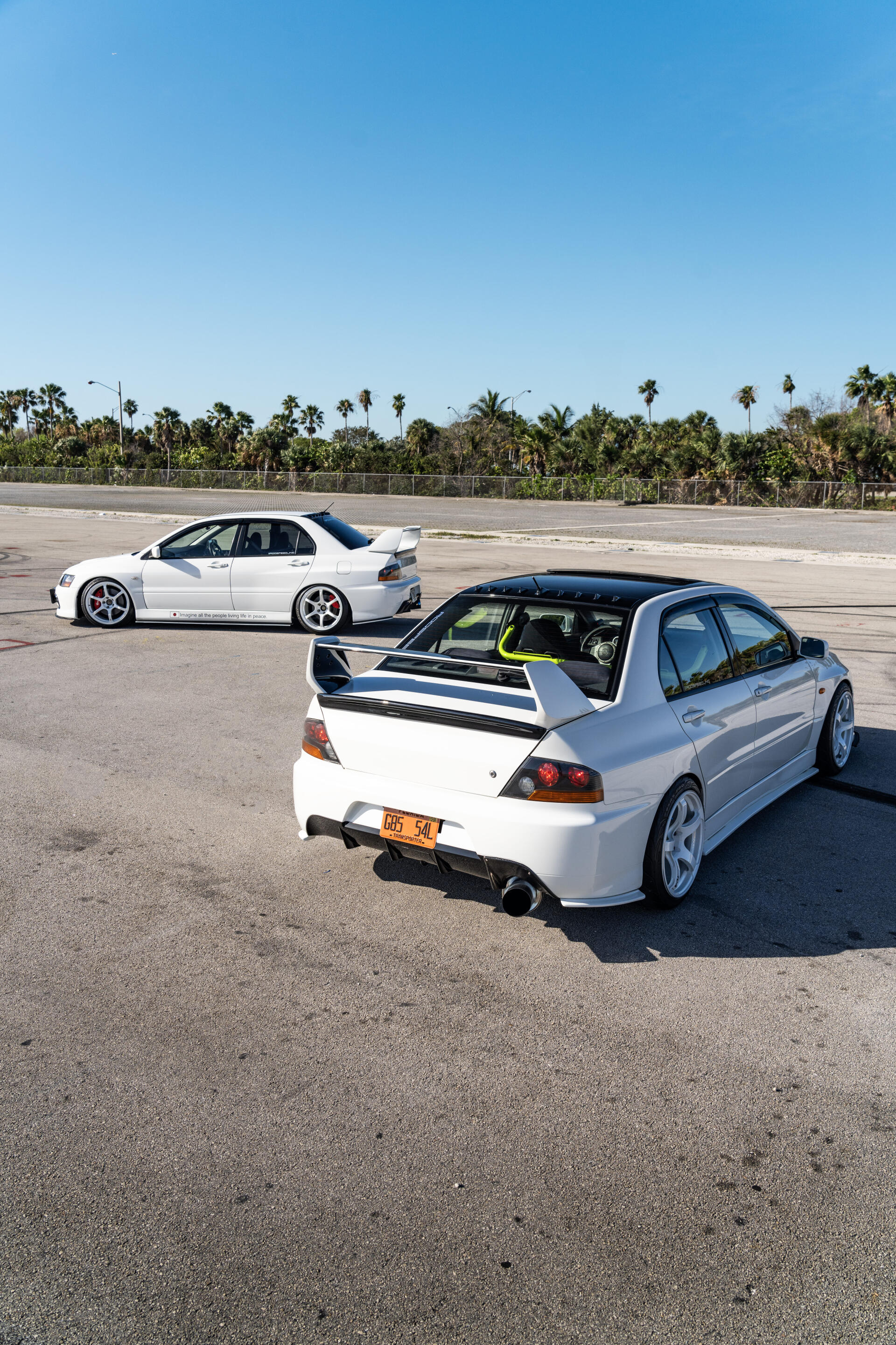 Download Car Mitsubishi Lancer Evolution IX Phone Wallpaper