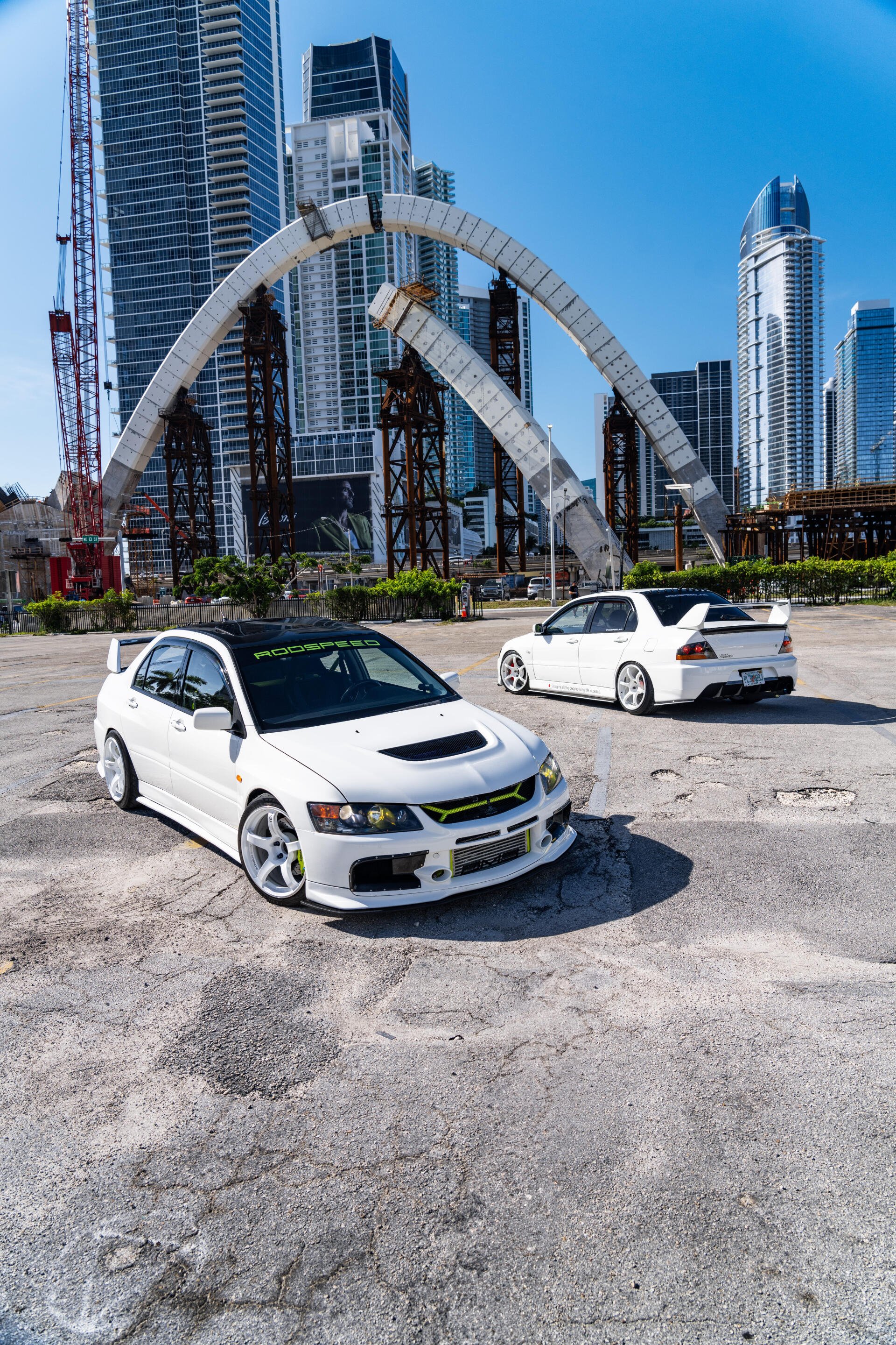 Download Car Mitsubishi Lancer Evolution IX Phone Wallpaper