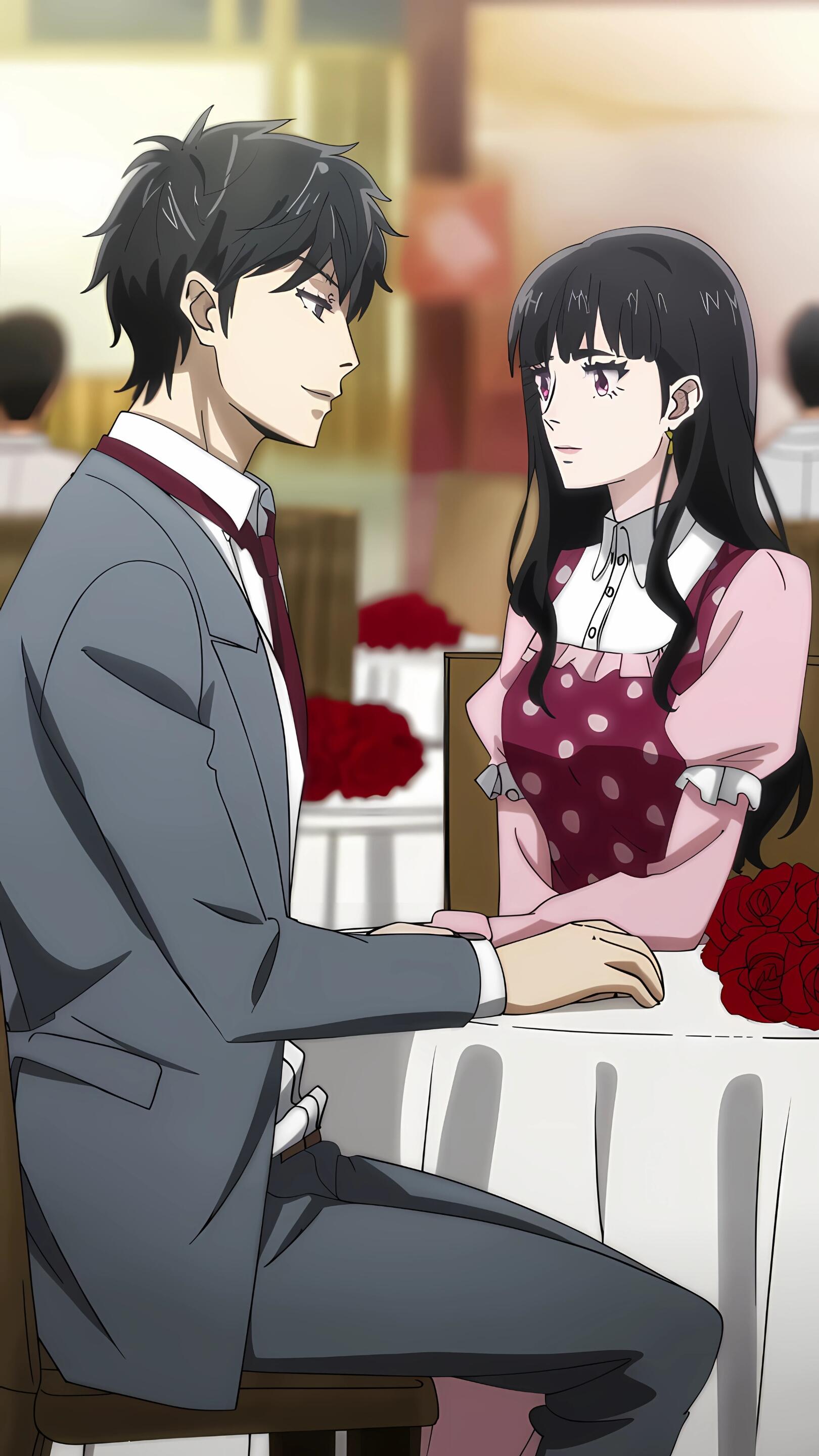 Download Anime Boy Girl Wallpaper Abyss IPhone Anime Girl Anime Boy Phone Wallpaper