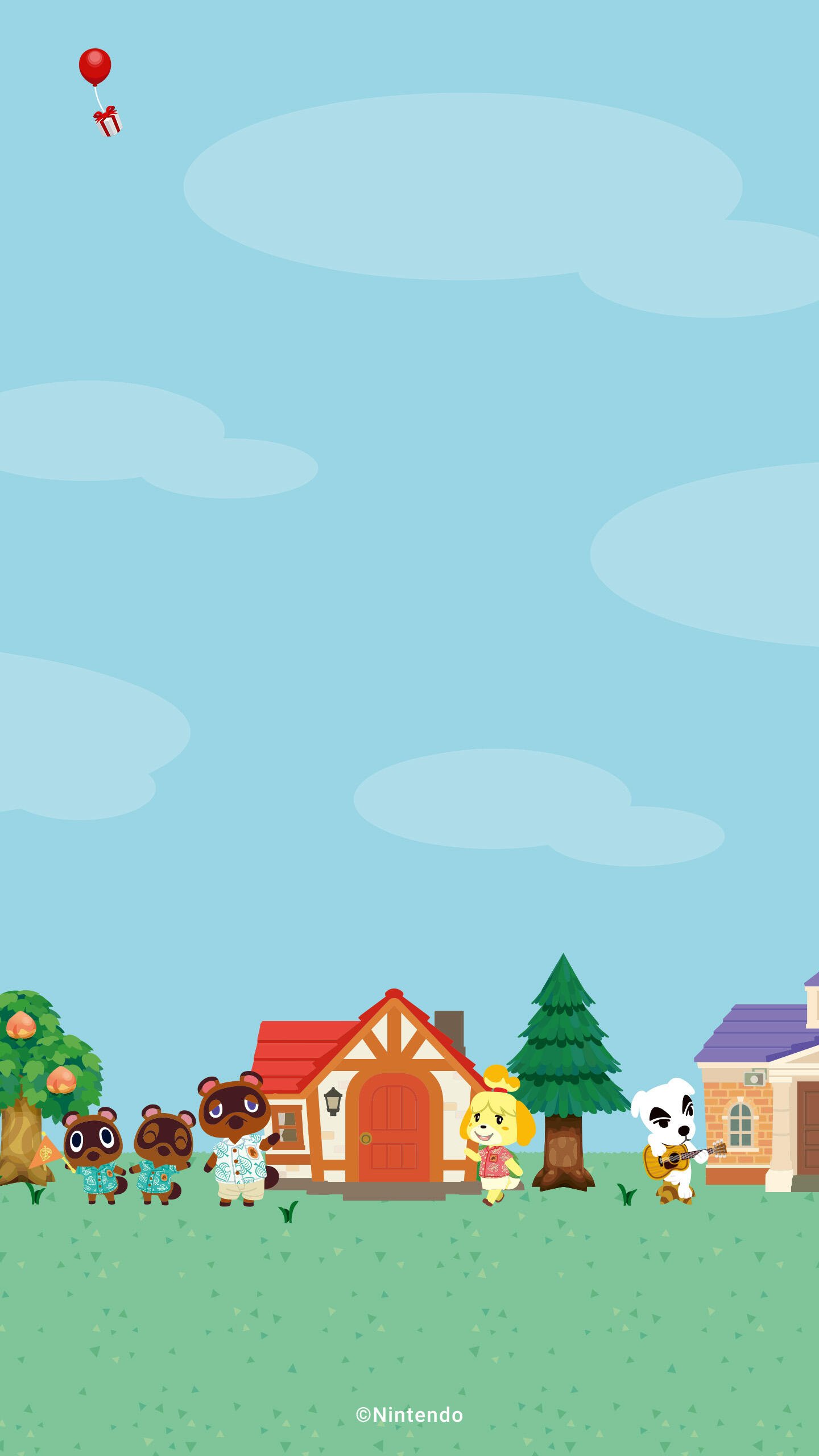 Download Animal Crossing: New Horizons Phone Wallpaper