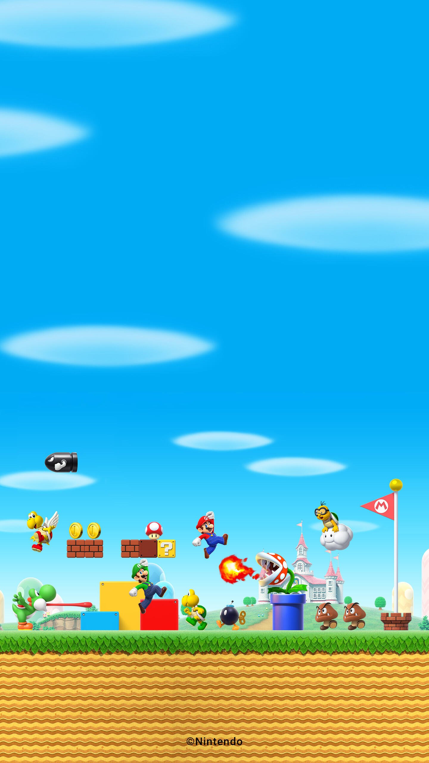 Download Super Mario Phone Wallpaper