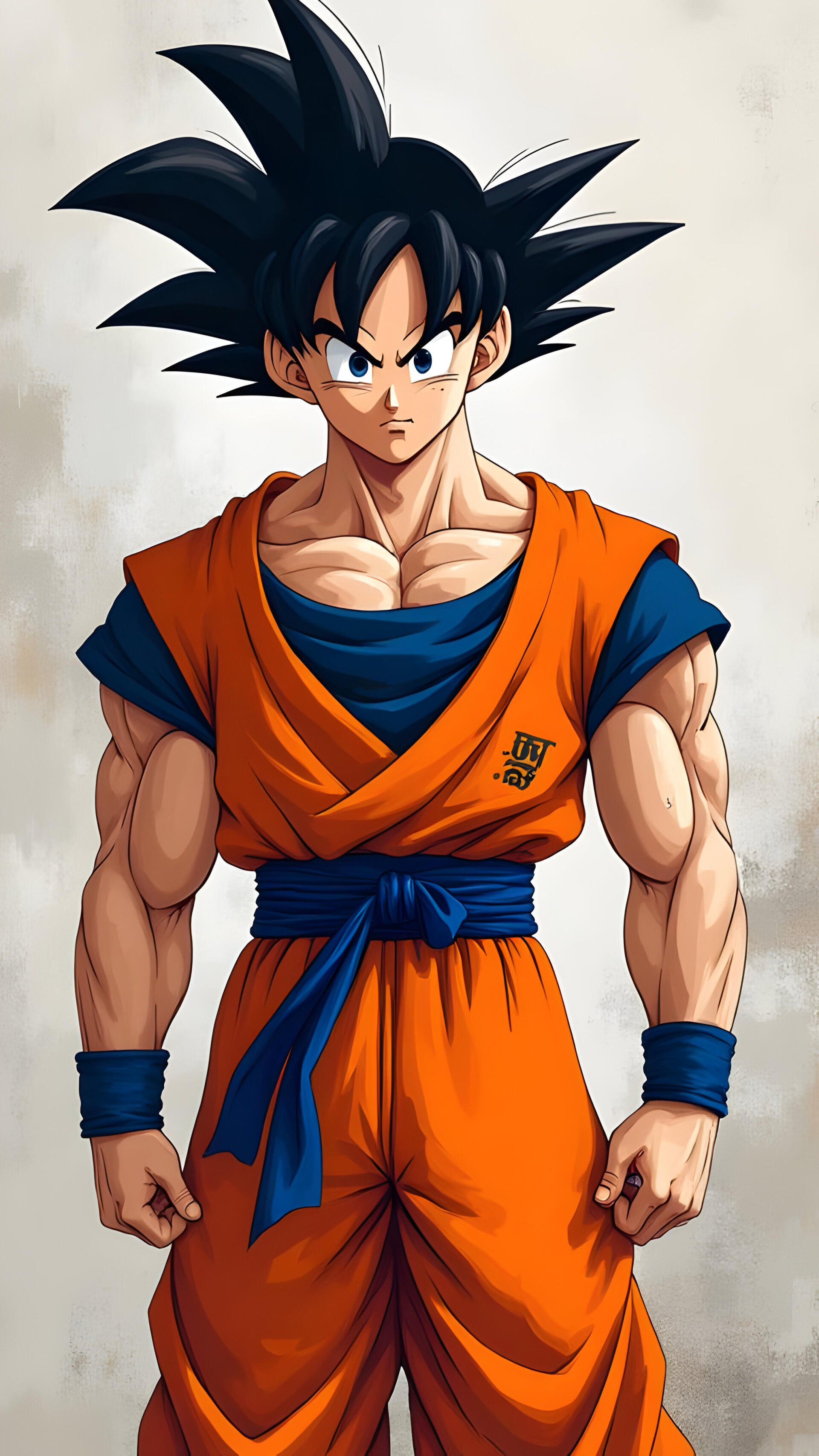 Goku by AbhayAiArt