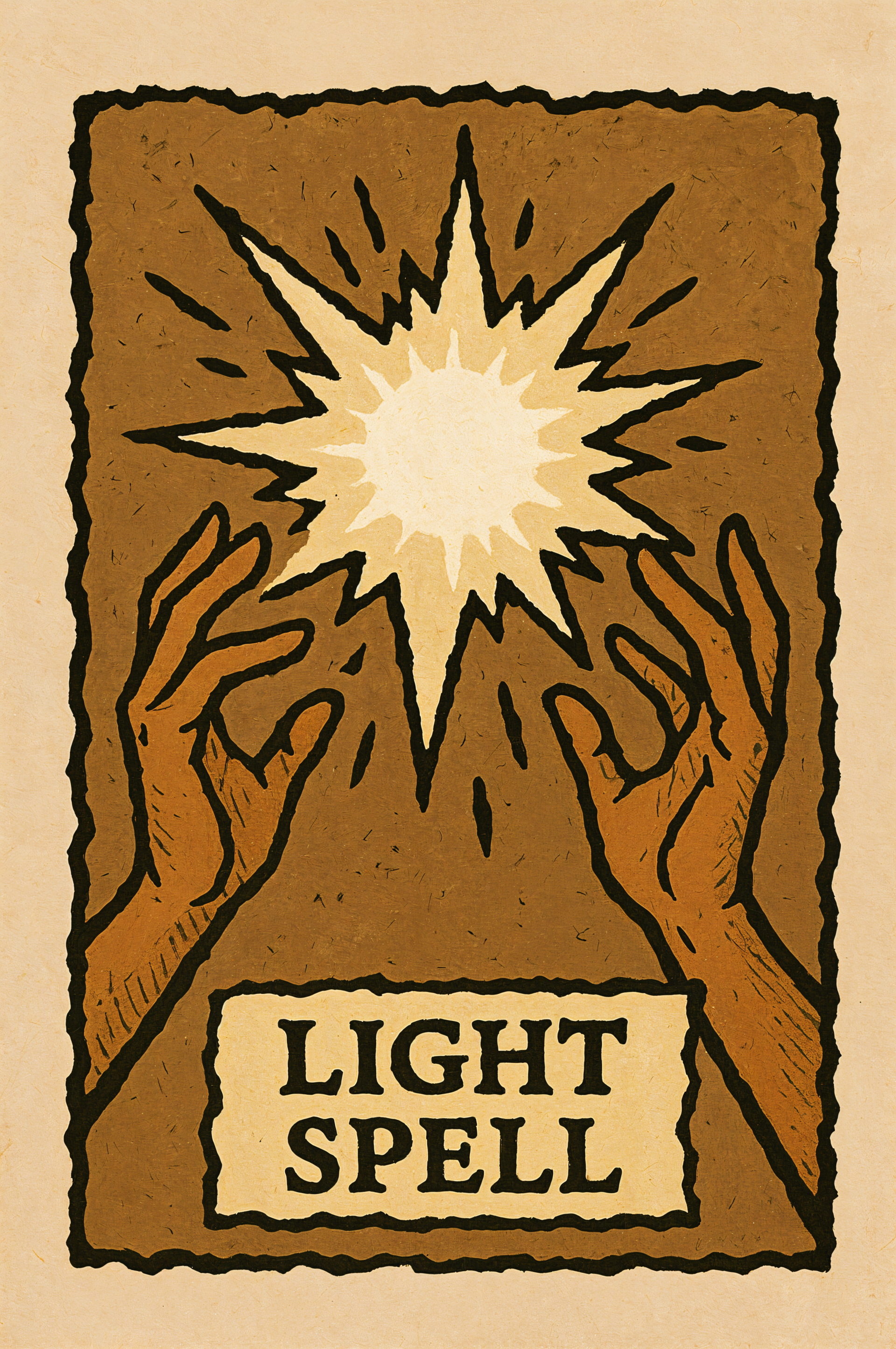 Light Spell | Radiant Spell | Luminous Sigil | Glowspell Wallpaper | Pocket Lightspell by QuantumCurator