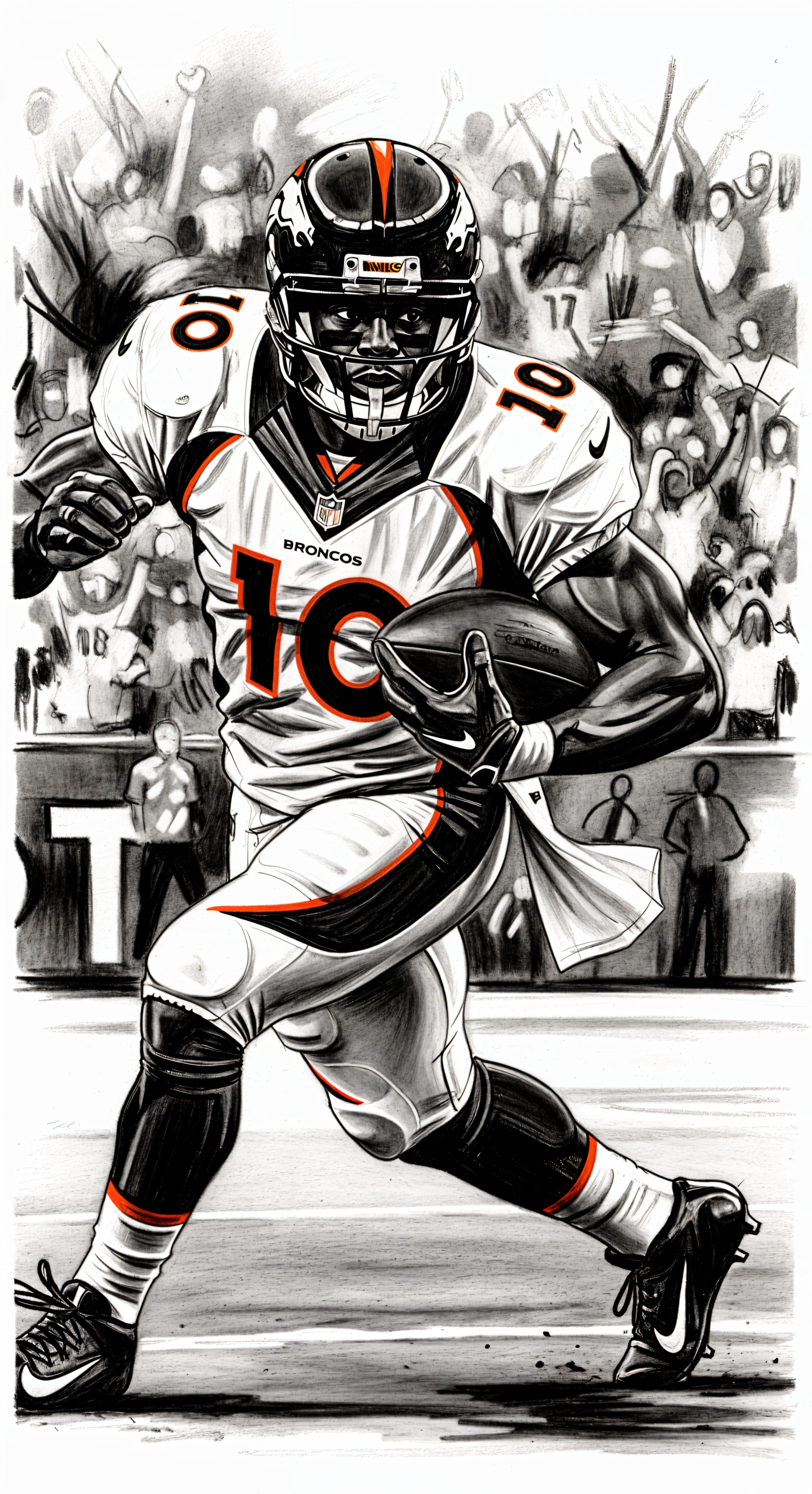 Download Denver Broncos Phone Wallpaper by QuantumCurator