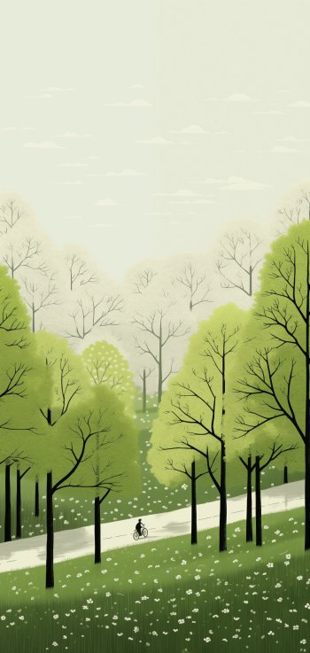  Spring countryside scenery
