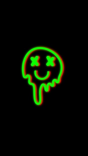  neon emoji