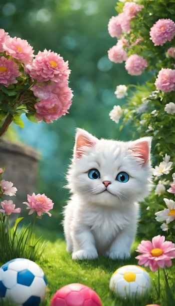 cute cat Animal cute cat Phone Wallpaper