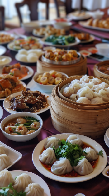 dumpling food Phone Wallpaper