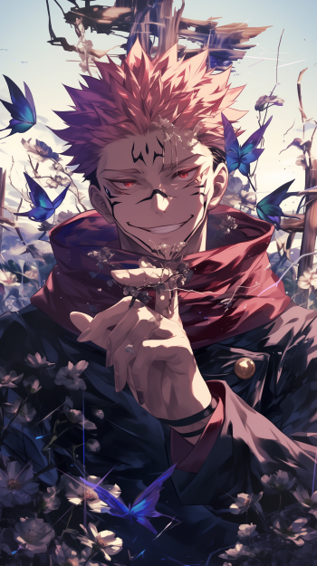 Sukuna (Jujutsu Kaisen) Phone Wallpapers