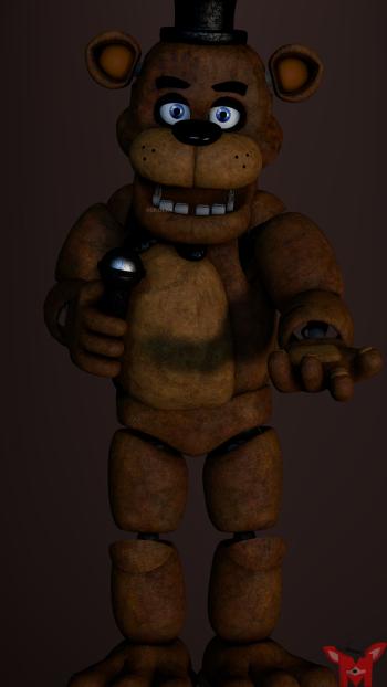 Fazbear Entertainment Freddy Fazbear's Pizza Classic Animatronics Original Animatronics Five Nights at Freddy's Phone Wallpaper