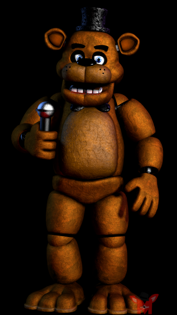 Fazbear Entertainment Freddy Fazbear's Pizza Classic Animatronics Original Animatronics Five Nights at Freddy's Phone Wallpaper