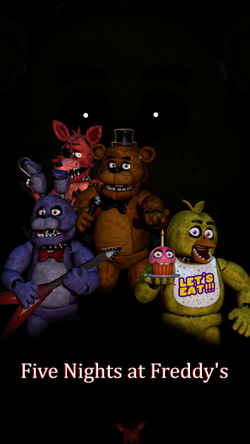 Fazbear Entertainment Freddy Fazbear's Pizza Classic Animatronics Original Animatronics Five Nights at Freddy's Phone Wallpaper