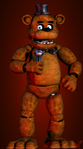 Fazbear Entertainment Freddy Fazbear's Pizza Classic Animatronics Original Animatronics Five Nights at Freddy's Phone Wallpaper