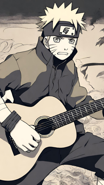 Naruto Guitare