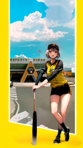 baseball stadium Phone Wallpaper