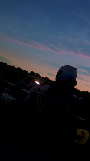  Karting At the Sunset Gloom