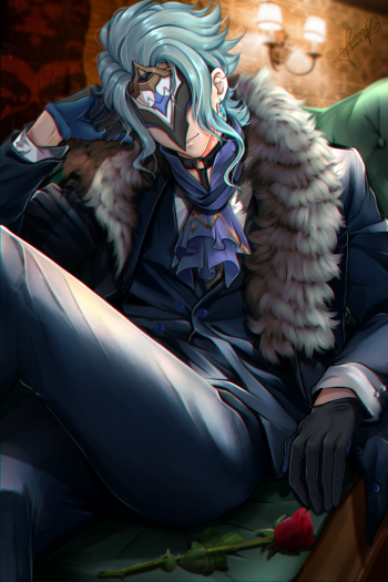Il Dottore (Genshin Impact) Phone Wallpaper
