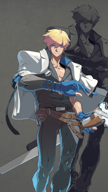 Guilty Gear Strive Ky Kiske (Guilty Gear) simple Phone Wallpaper