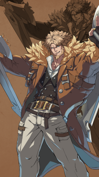 Guilty Gear Strive Leo (Guilty Gear) simple Phone Wallpaper
