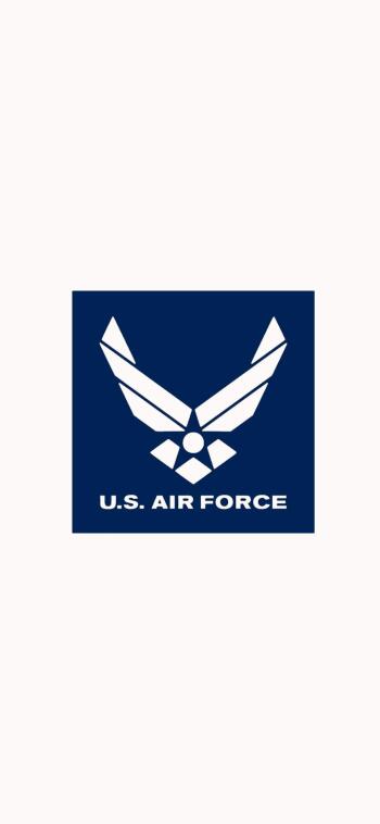 United States Air Force white Phone Wallpaper